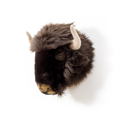 Décoration Murale Peluche Alex le Buffle - Wild & Soft