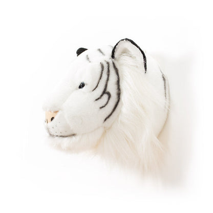 Décoration Murale Peluche Albert le Tigre Blanc - Wild & Soft