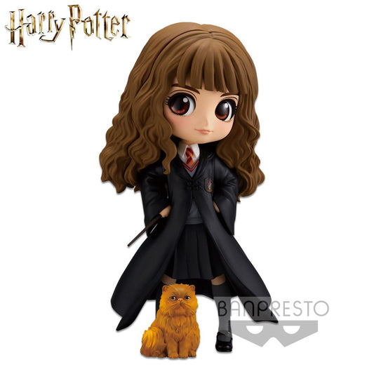 Q posket Hermione with Crookshanks