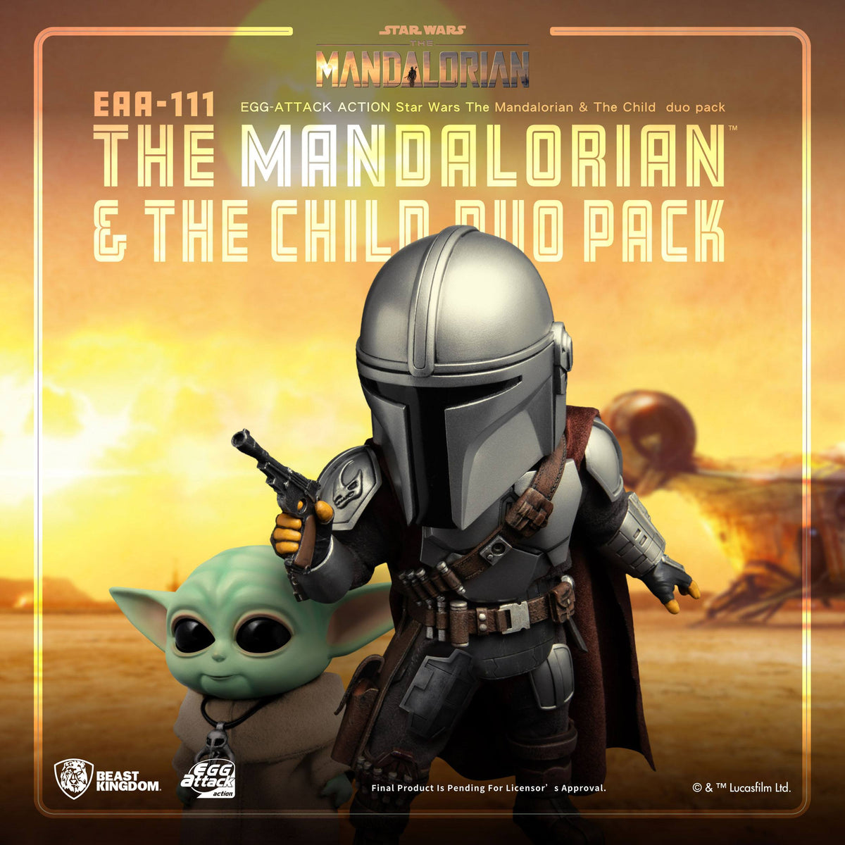 The Mandalorian & The Child Egg Attack