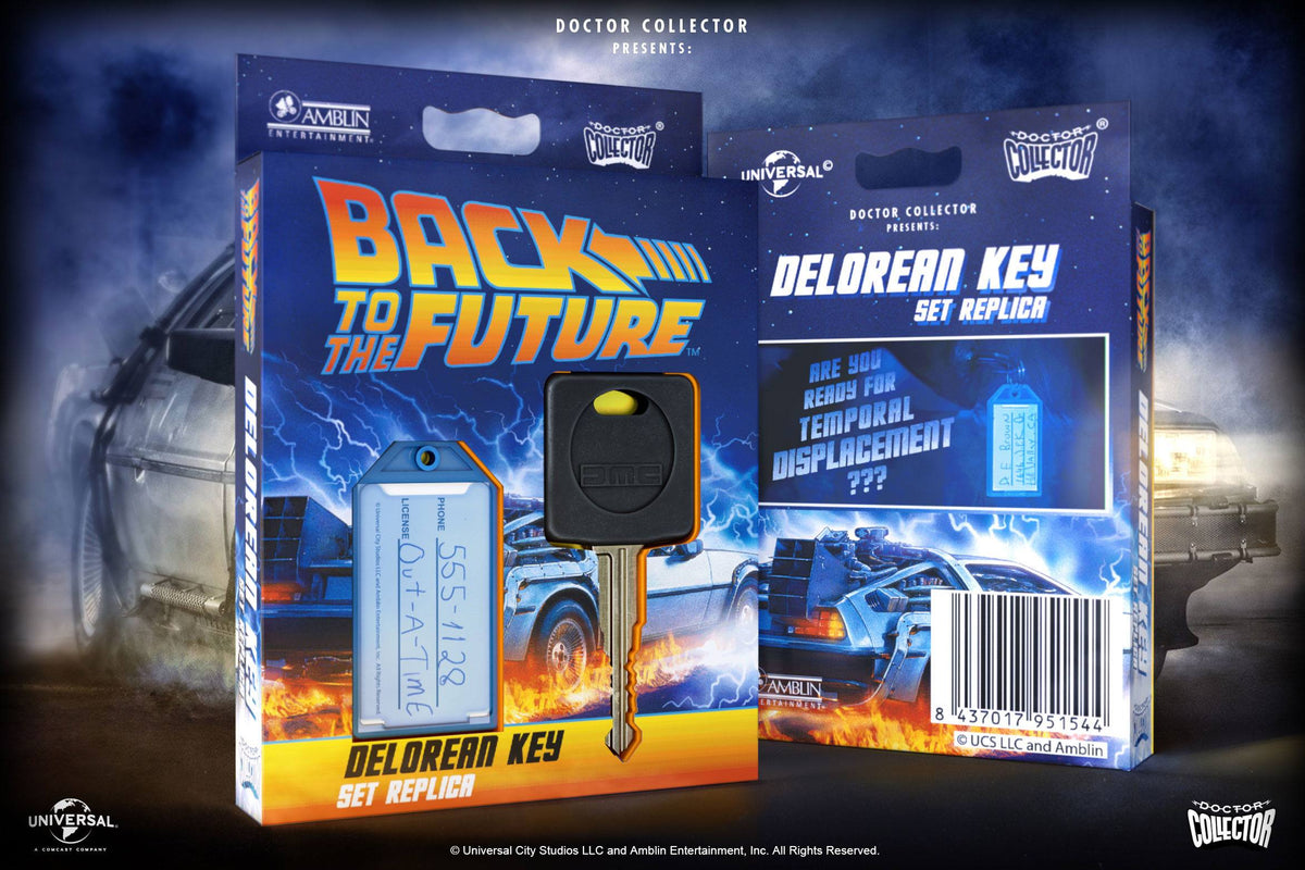 Réplique Clé DeLorean Retour vers le Futur