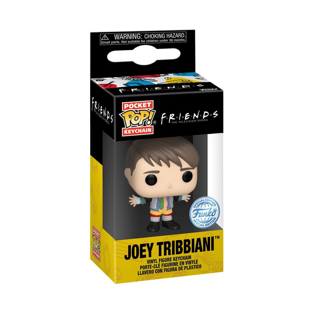 Knal! Sleutelhanger Joey Tribbiani (SE) 