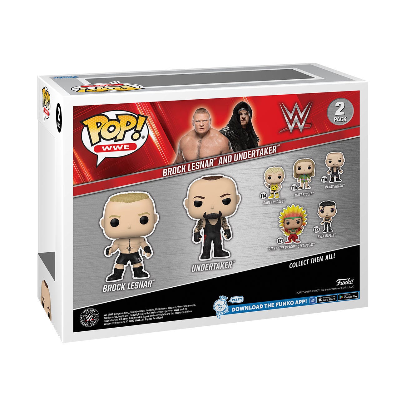 Lesnar &amp; Undertaker 2-Pack 