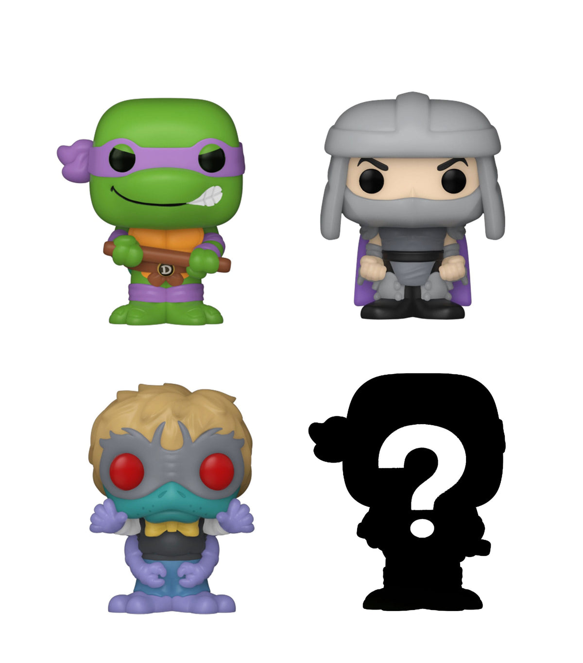 Bitty Pop! Ninja Turtles 4-pack serie 2 