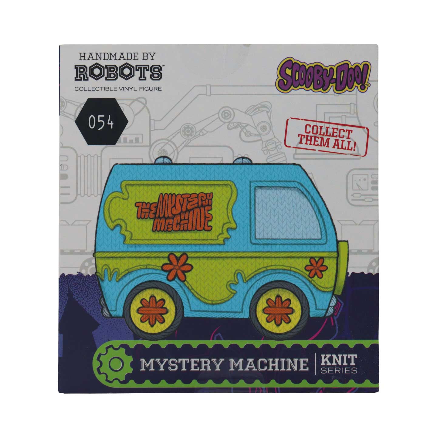 the mystery machine handmade by robots n 054