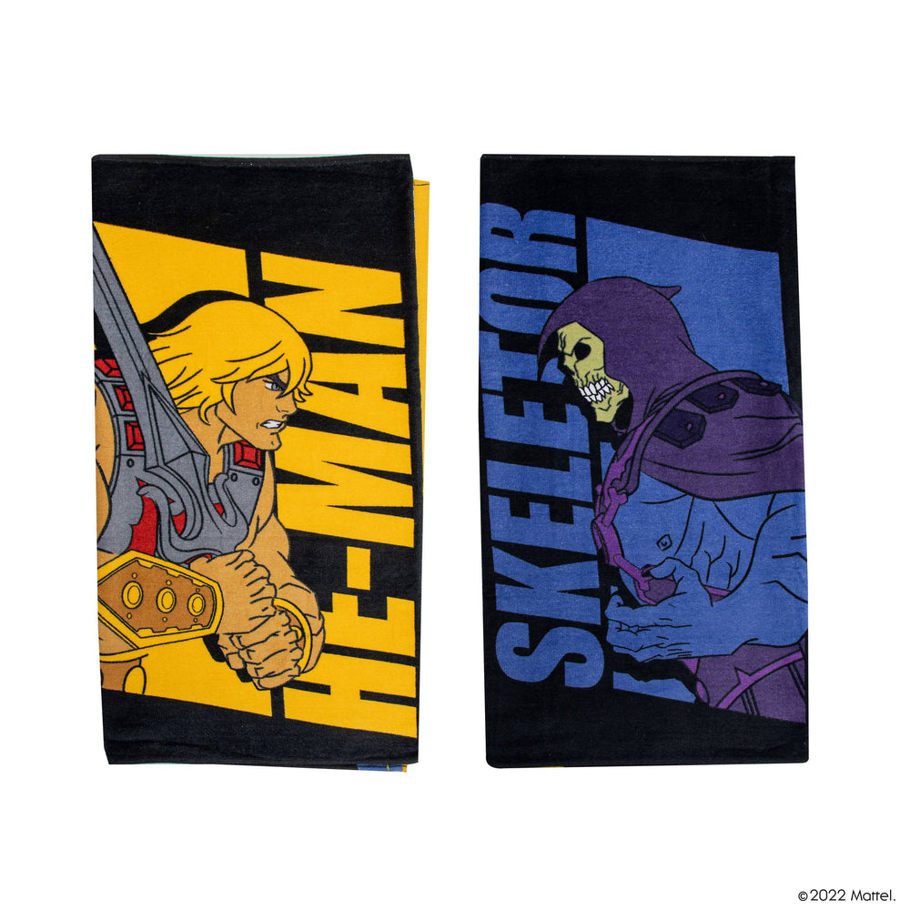 Serviette de Bain Les Maîtres de l´Univers - He-Man & Skeletor