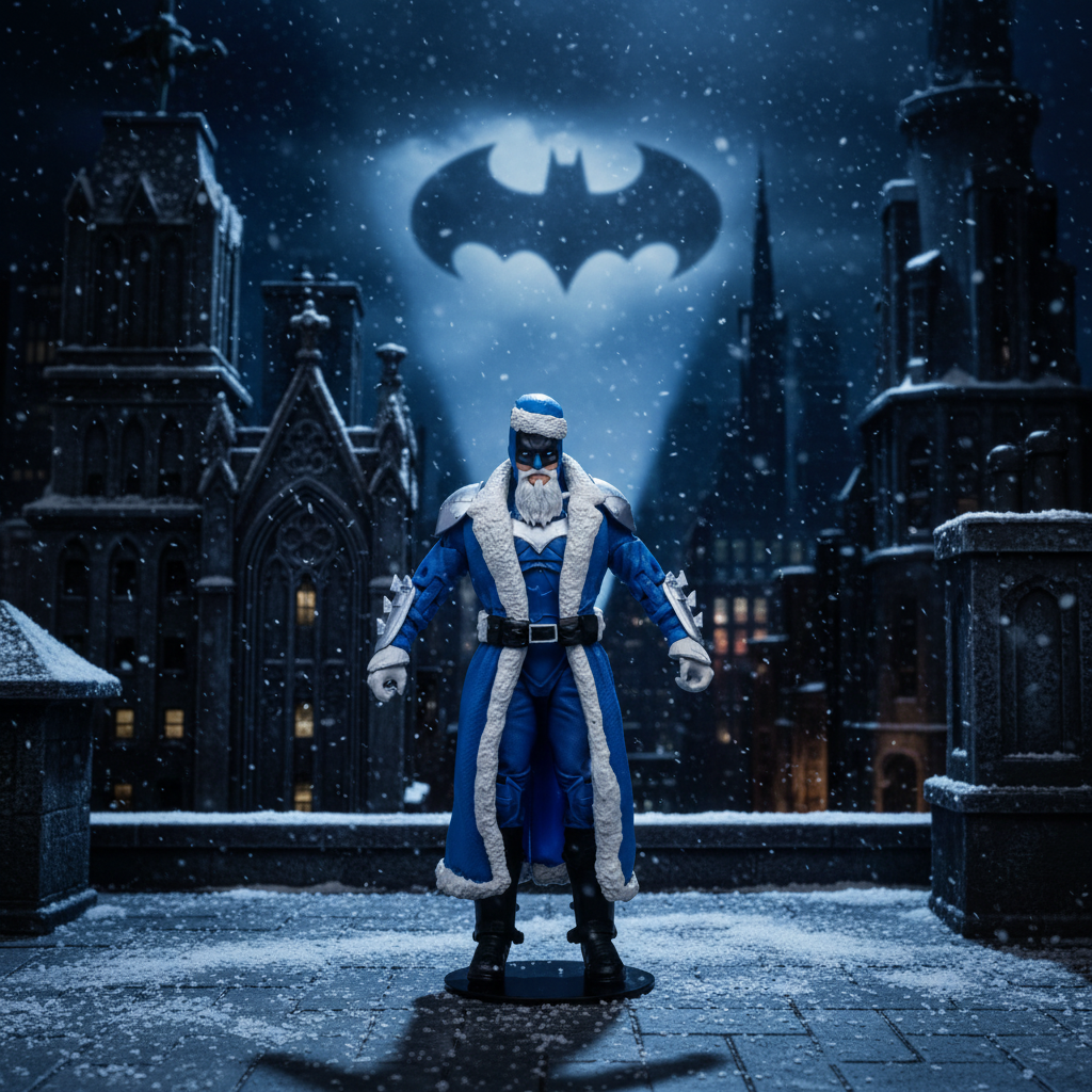 Batman Santa (Blue) Gold Label 