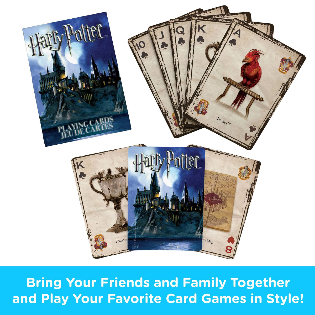 Harry Potter - Wizarding World Playing Cards