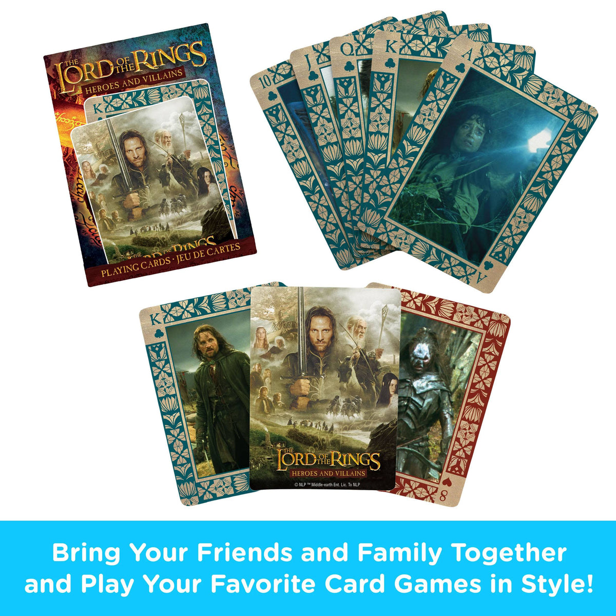 Der Herr der Ringe – Heroes & Villains Spielkarten