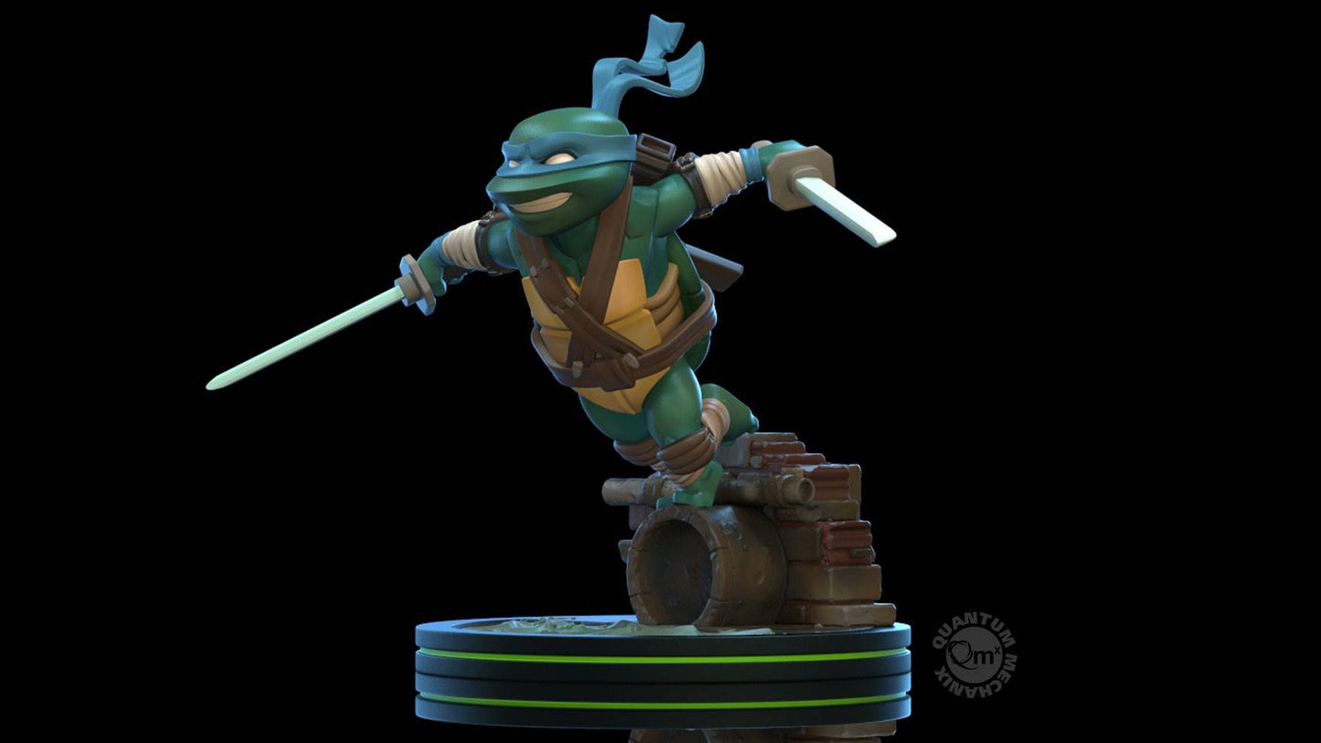Tortues Ninja figurine Q-Fig Leonardo Quantum Mechanix TMNT Funko