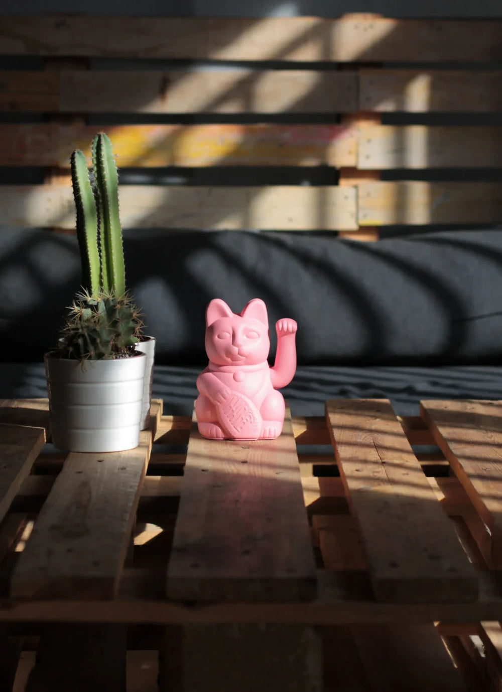 Glückskatze Bubblegum-Rosa
