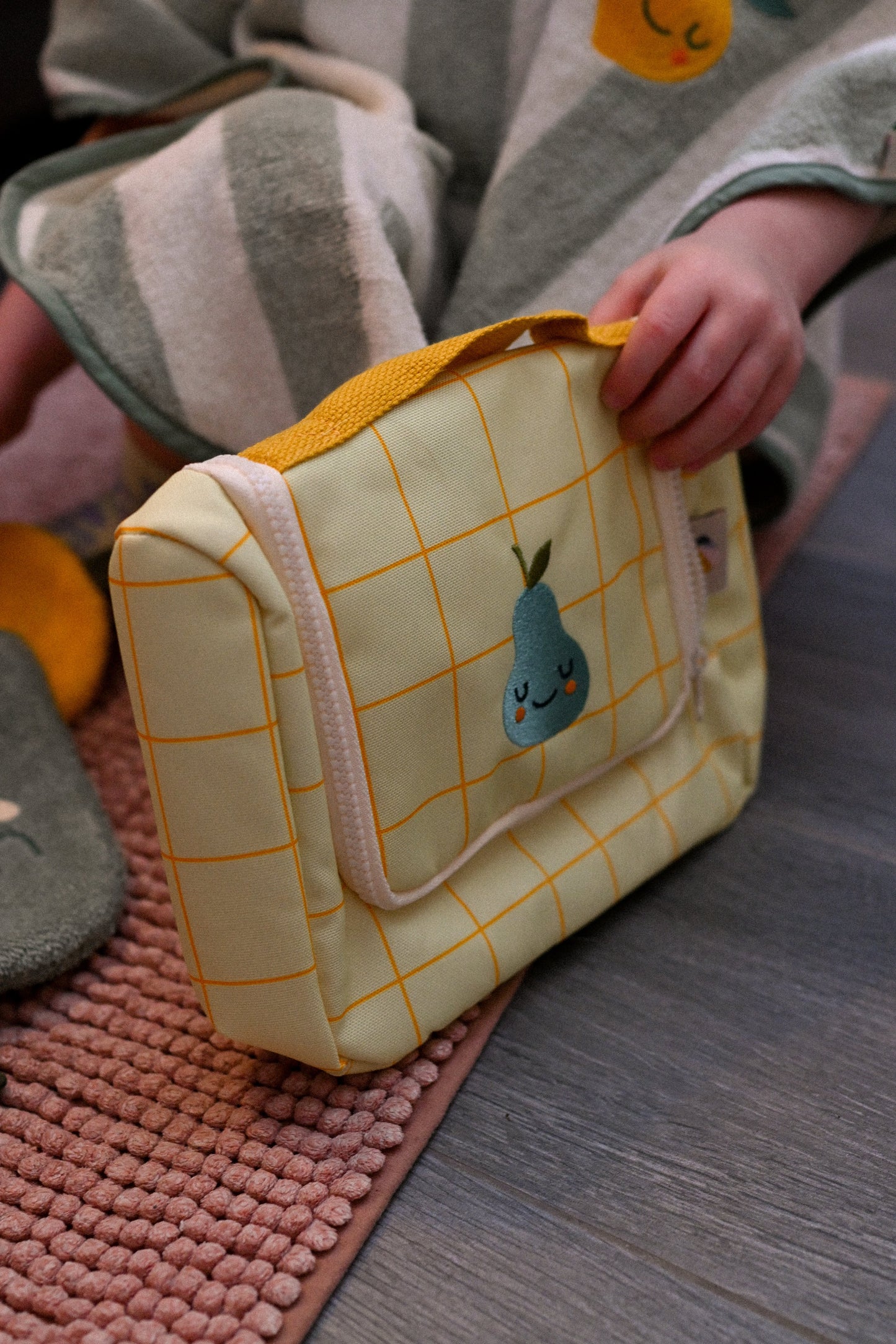 Trousse de toilette rPET Mandy la Mandarine