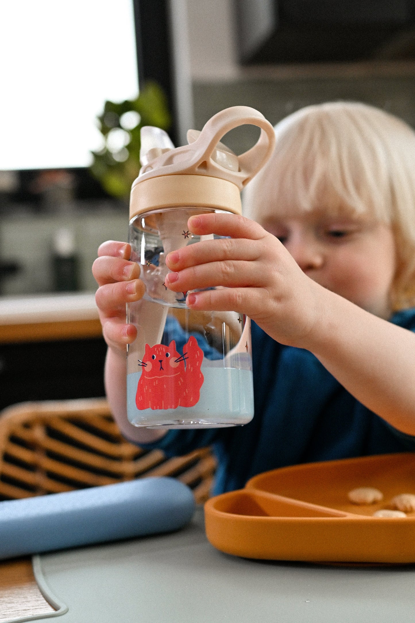 Trinkflasche aus Tritan Veggie Pals