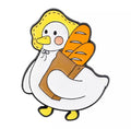 Witte eend speld, baguettes
