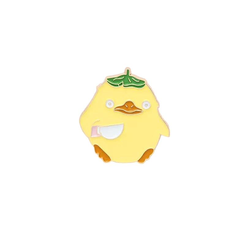 Pins Canard Ginko Couteau