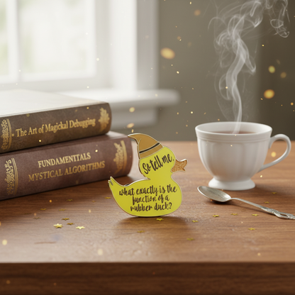 Pin's Canard Sorcier