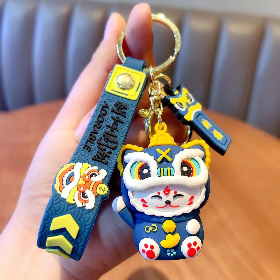 Lucky Cat key ring