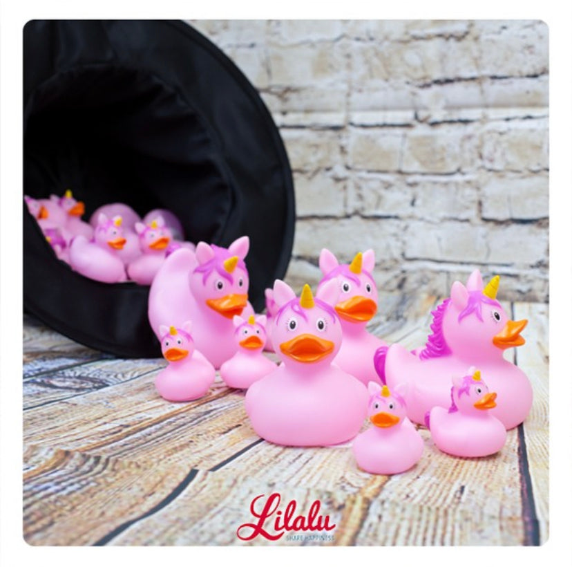 Mini Duck Licorne Rose