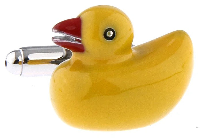 Boutons de Manchette Canard de Bain