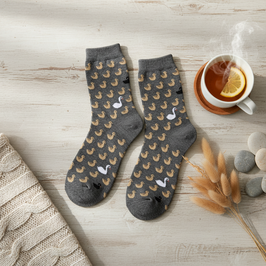 Chaussettes Canards Jaunes