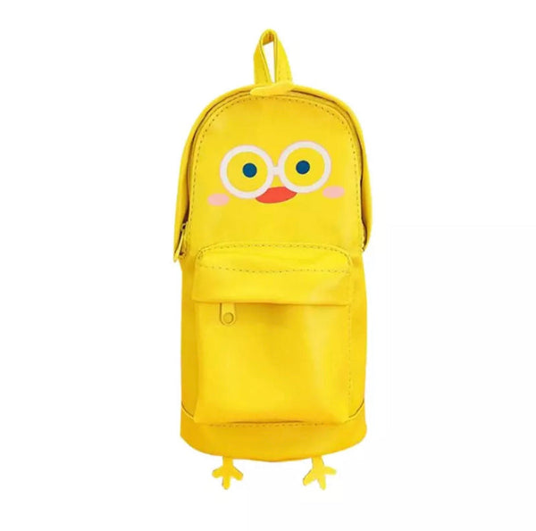 Mini etui, rugzak met eendje, bril