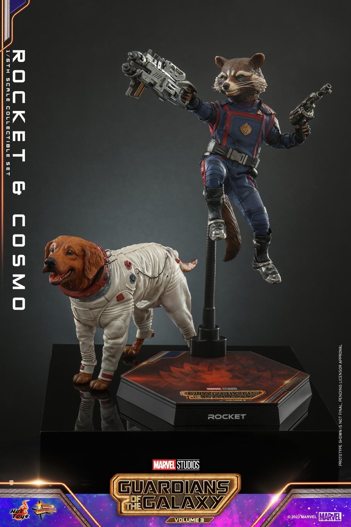 Guardians of the Galaxy Vol. 3 - 1/6th scale Rocket and Cosmo