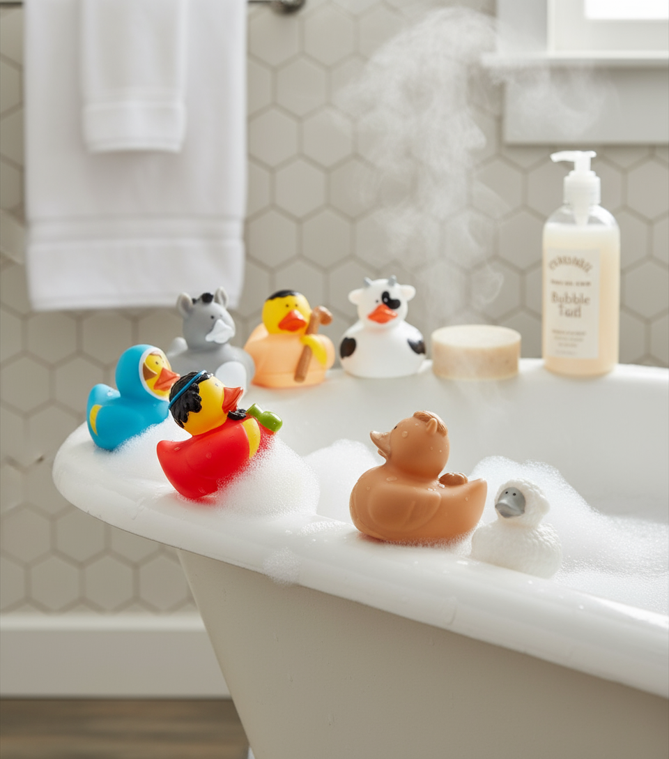 Mini-Enten-Krippe