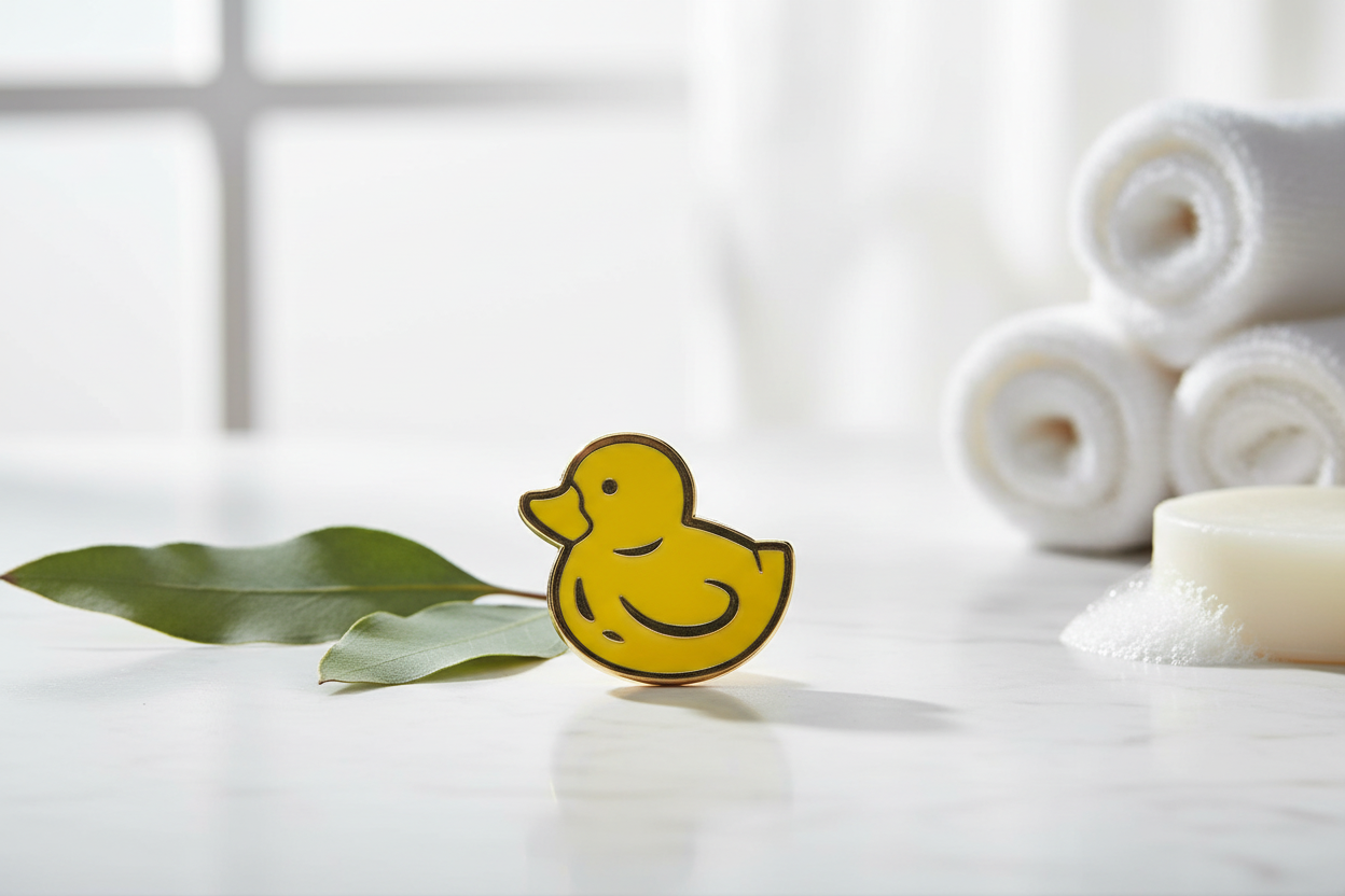 Pin’s Canard de Bain Jaune