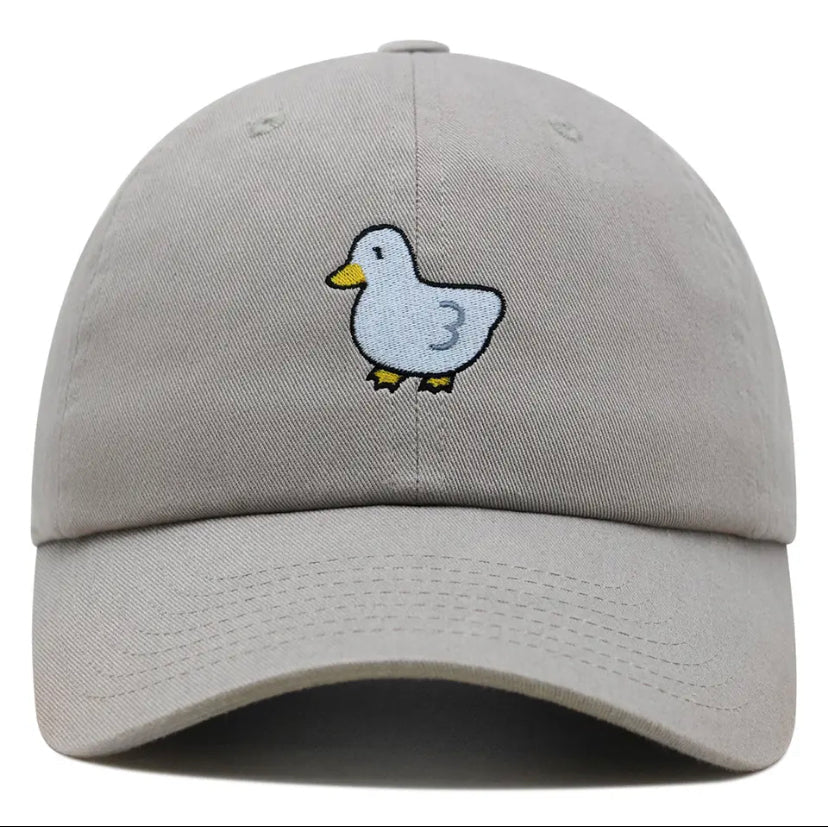 Casquette Canard Blanc Brodé