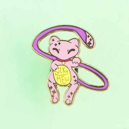 Pin's Chat Chanceux Lucky Mew