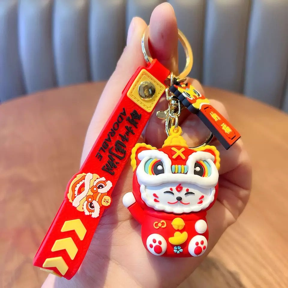 Lucky Cat key ring