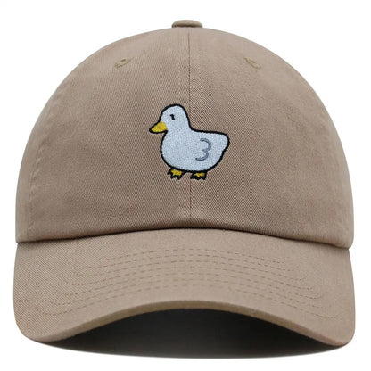 Casquette Canard Blanc Brodé