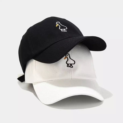 Embroidered duck cap