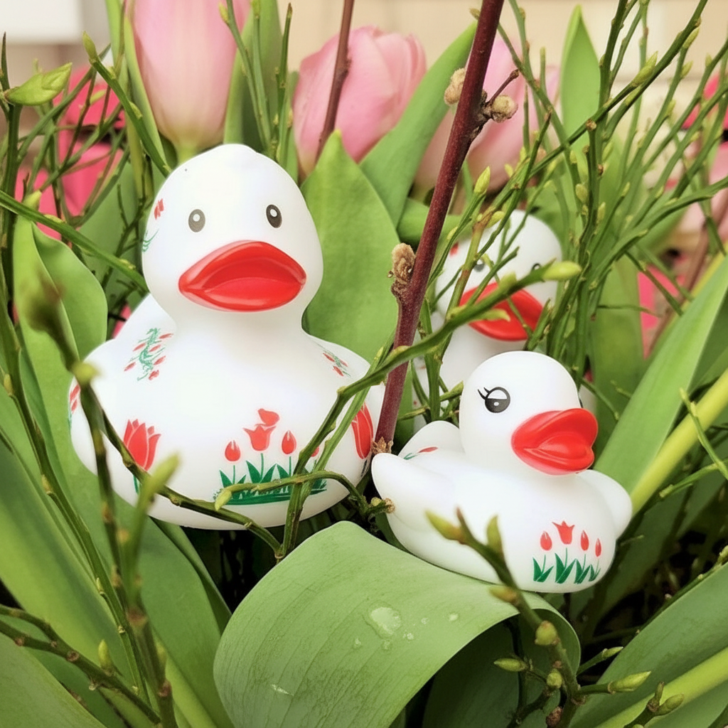 Duck Holland Tulips