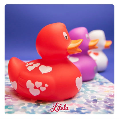 Heart pink duck