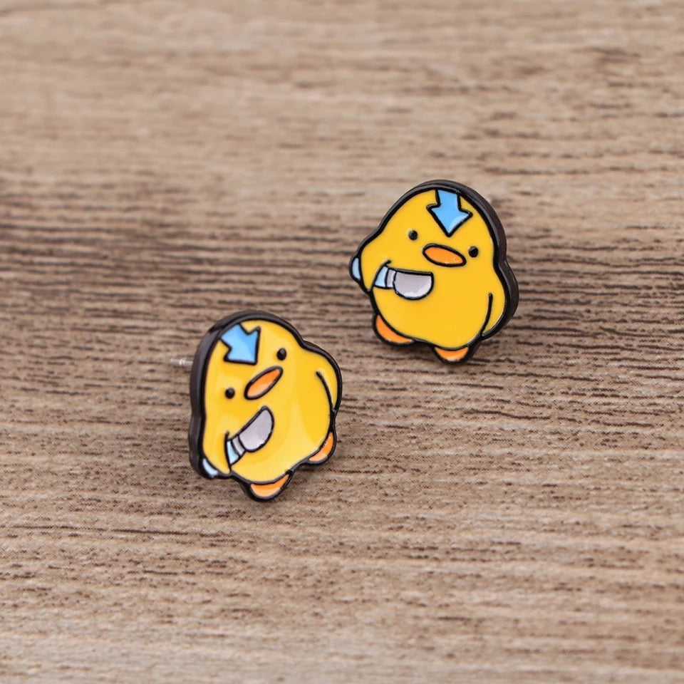 Airbender Duck Earrings