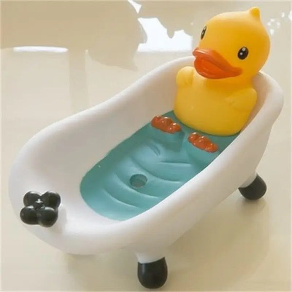 Duck soap holder 