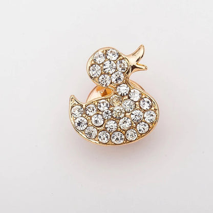 Pins Canard Strass