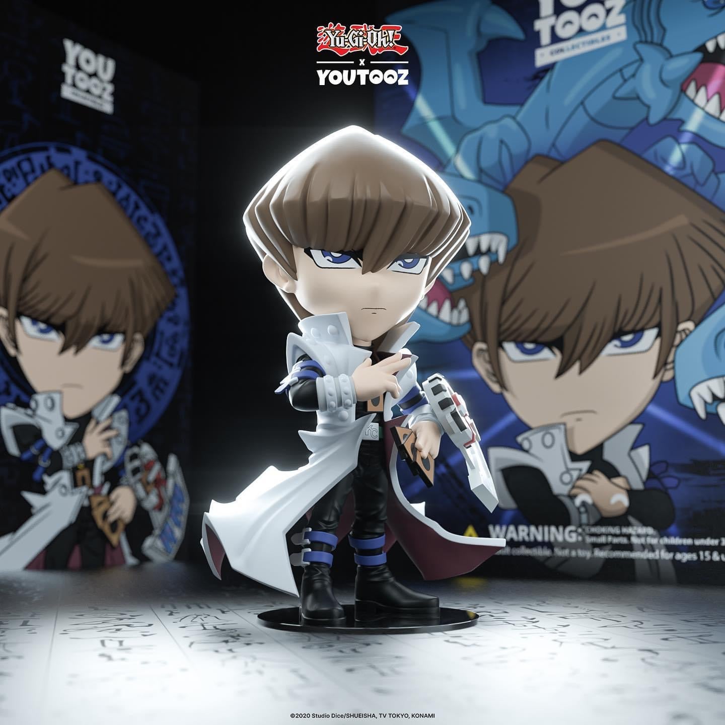 Yu-Gi-Oh! Vinyl figurine Seto Kaiba Youtooz Studio Dice SHUEISHA TV TOKYO KONAMI