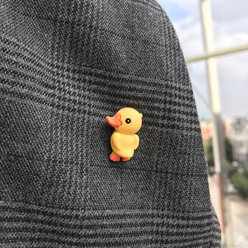 Pins Canard Jaune 3D