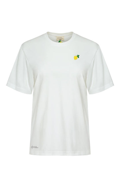 T-shirt oversize Citron – vue produit 6