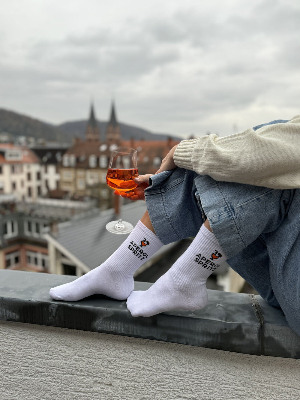 Aperol Spritz Socks