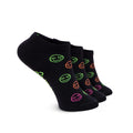 Lot de 3 paires Sneaker Smileys noir