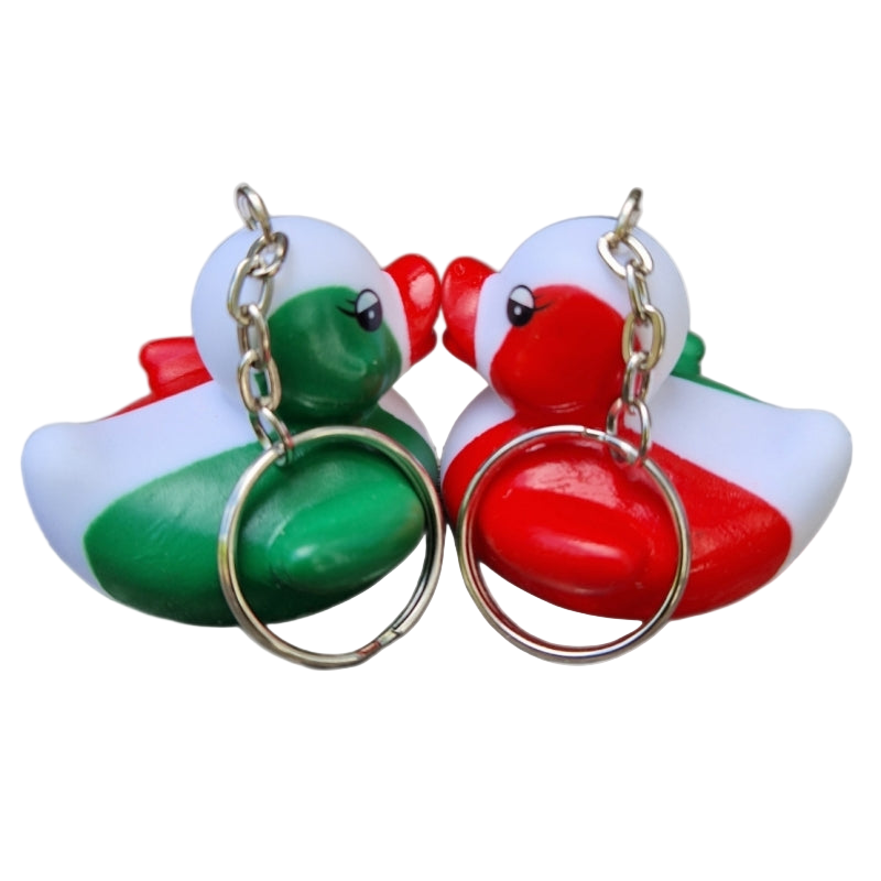 Sleutelhanger met eendje uit Italië