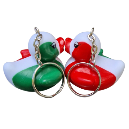 Sleutelhanger met eendje uit Italië