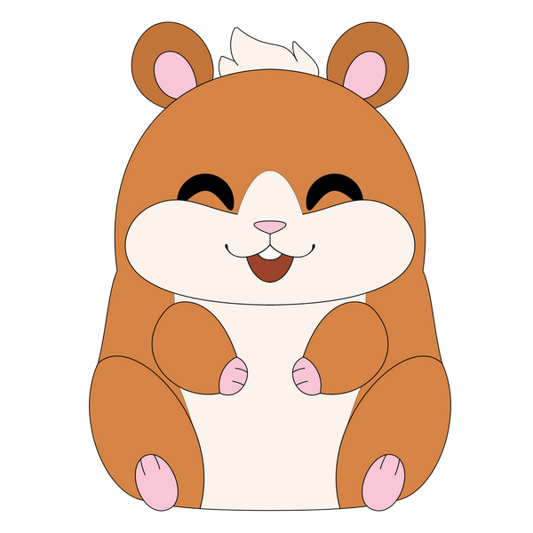 Jamie the Hamster Plush (9IN)