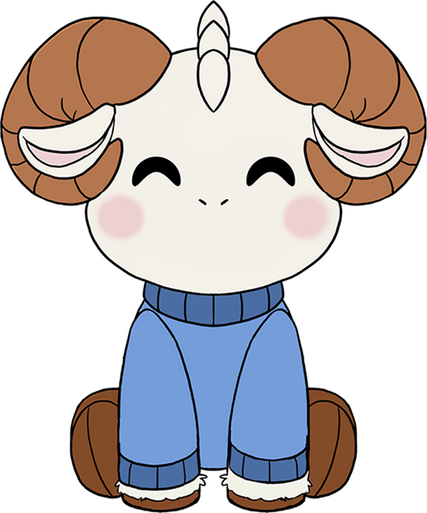 Jschlatt Ram Plush (2ft) (US & Canada Only)