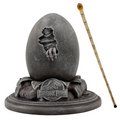 Jurassic Park Collectible Replica - 30th Anniversary Egg & John Hammond Cane Set