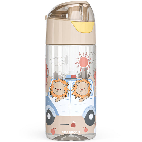Trinkflasche Kinder, leichte Wasserflasche - Polizei Löwen