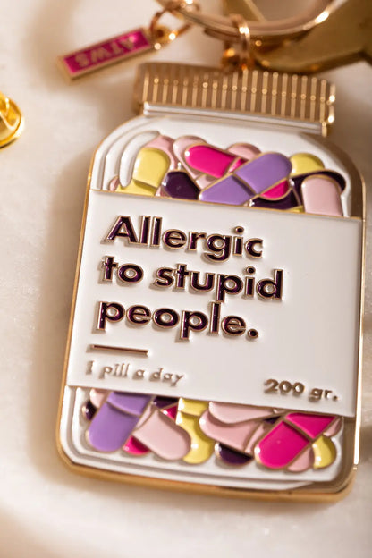 Allergic to - Keychain